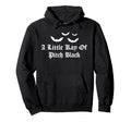 Elder Emo Goth Gothic Bat Funny Hoodie - Minimalist Print for Adults