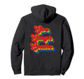 Funny Goth Gothic Parody Rainbow Live Hoodie - Minimalist Print Unisex