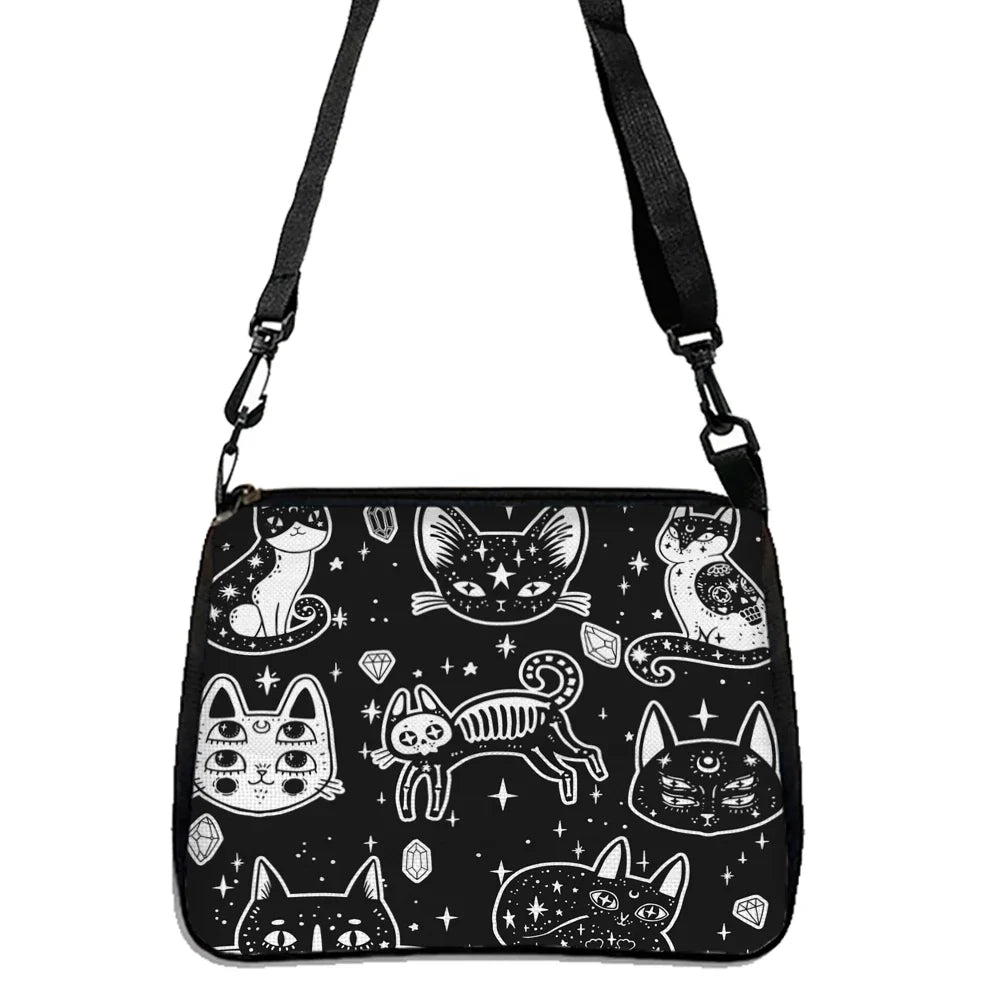 Witchy Print Shoulder Bags - Multiple Designs
