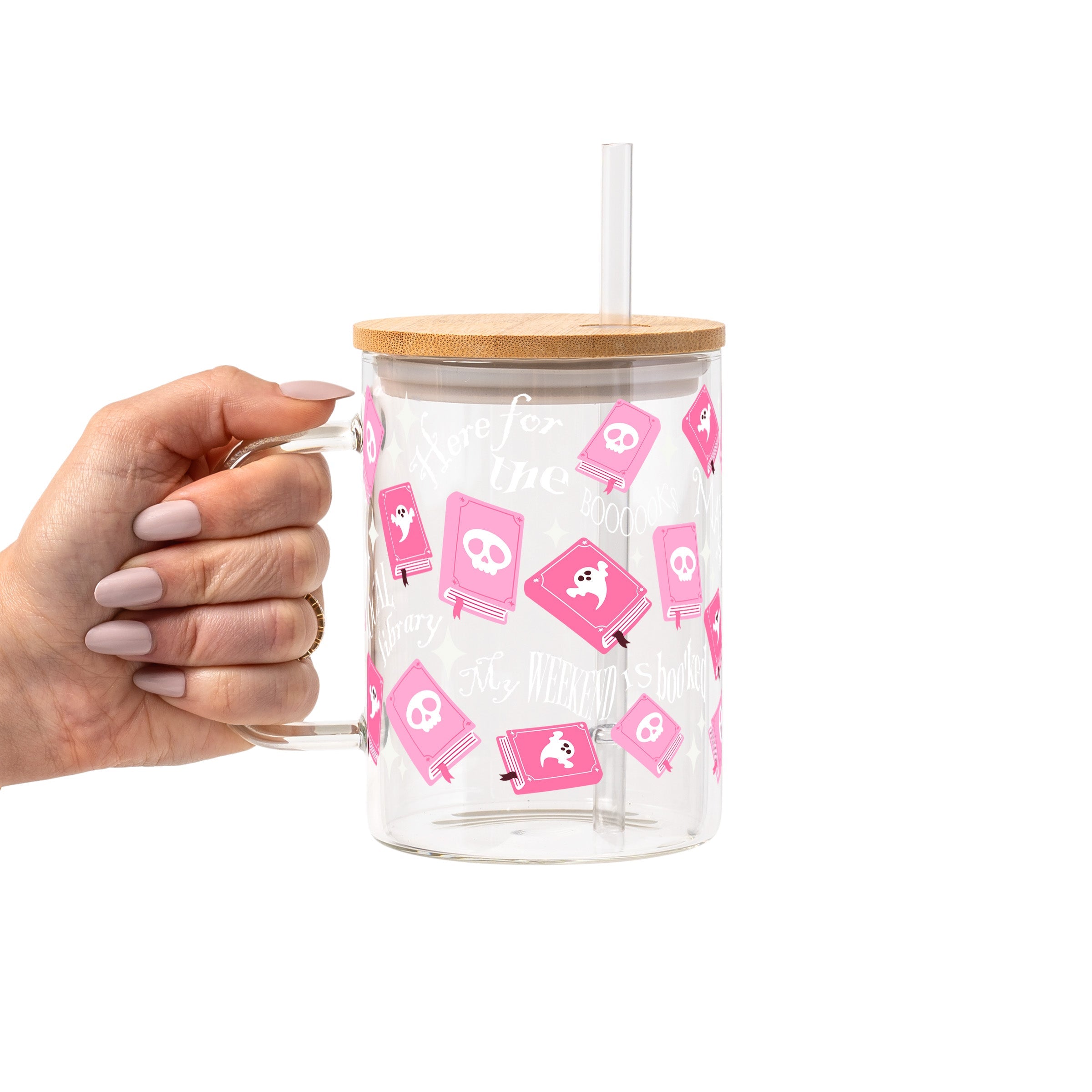 Boo-Kish Halloween Glass Cup
