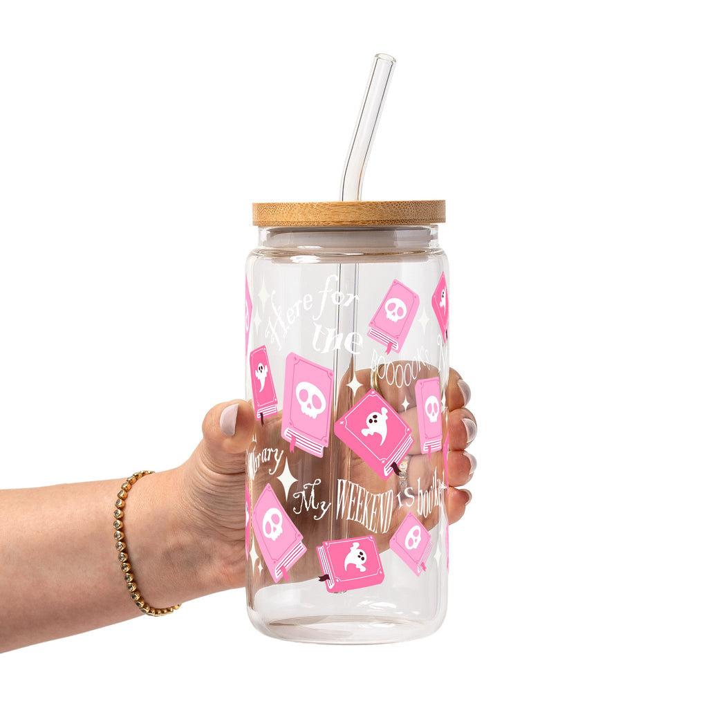 Boo-Kish Halloween Glass Cup