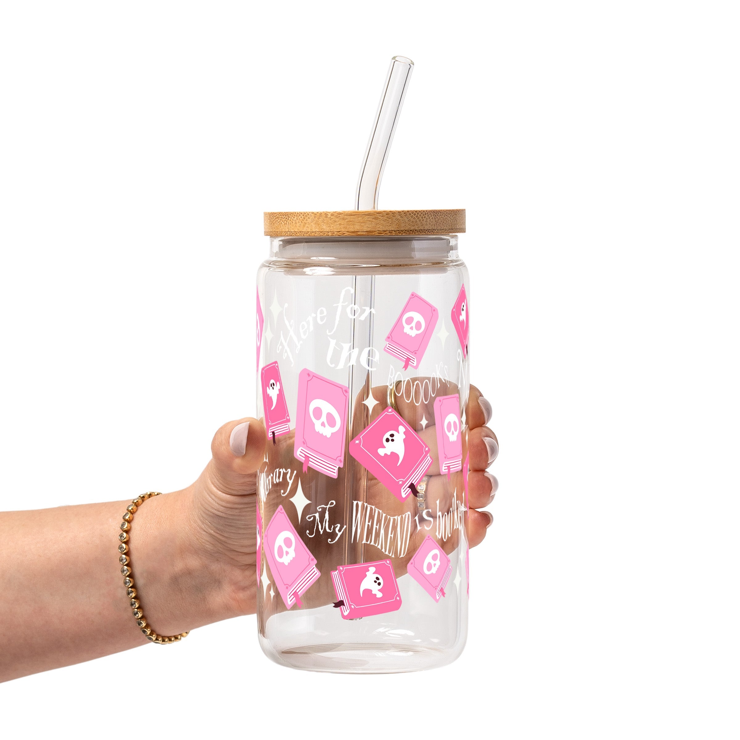Boo-Kish Halloween Glass Cup