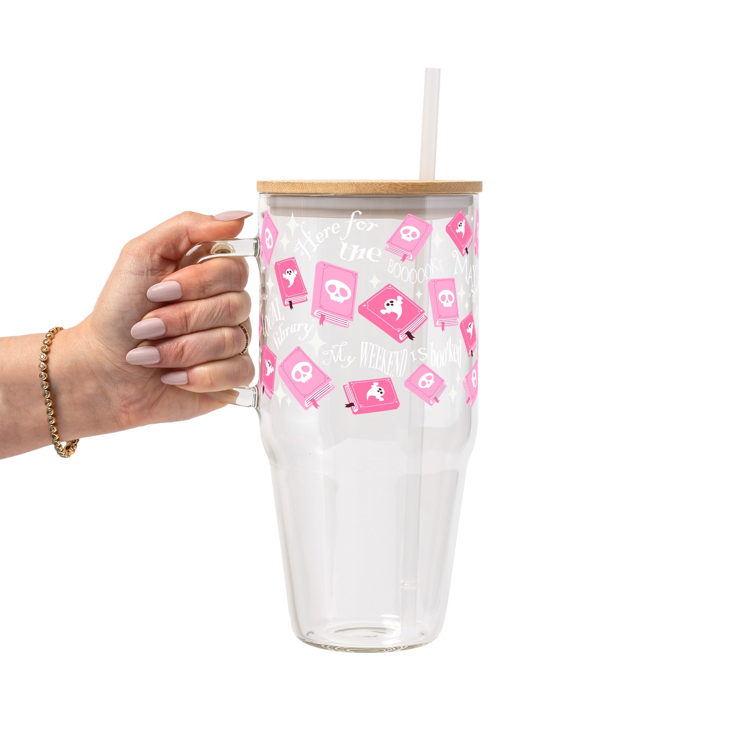 Boo-Kish Halloween Glass Cup
