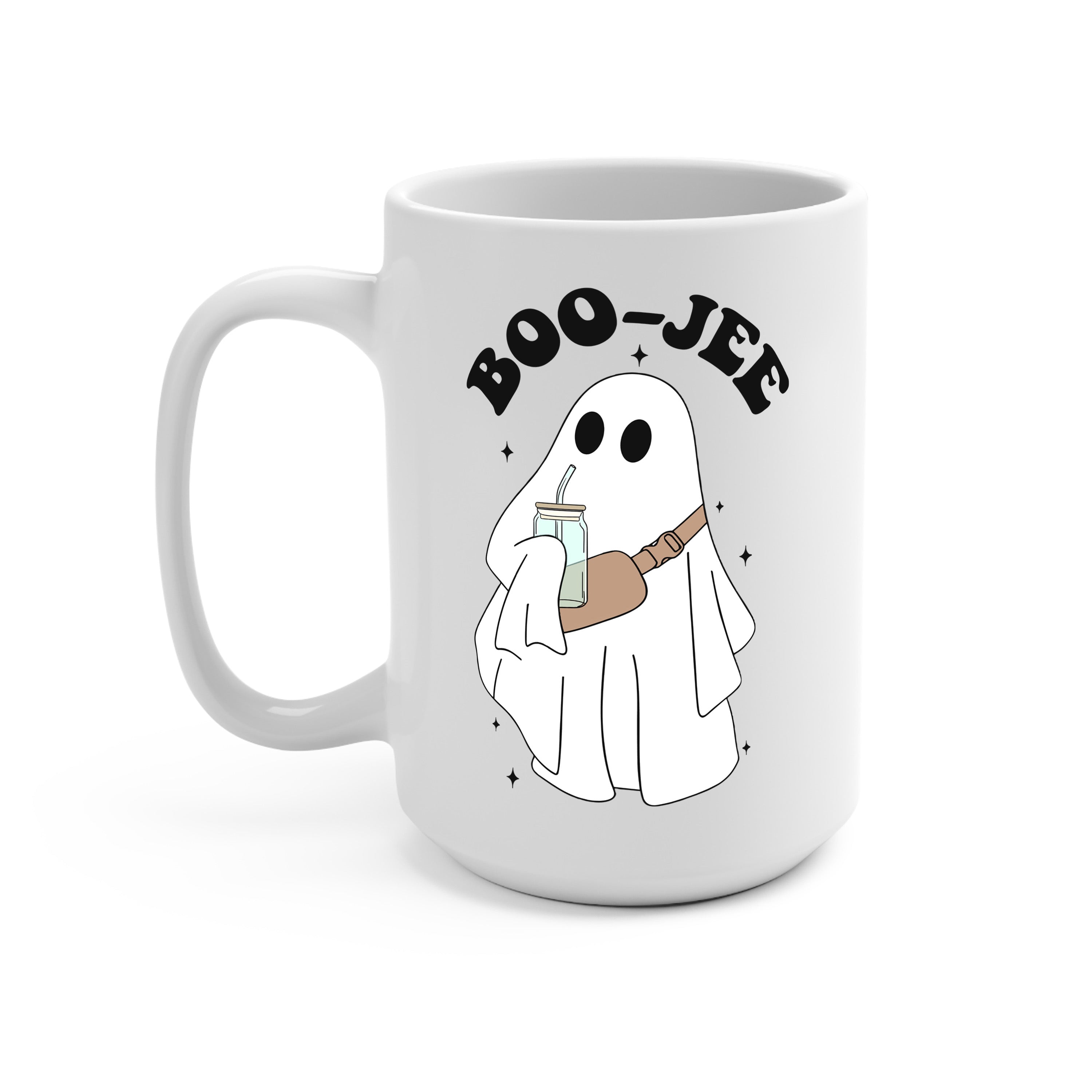 Boo Jee Halloween Glass Cup