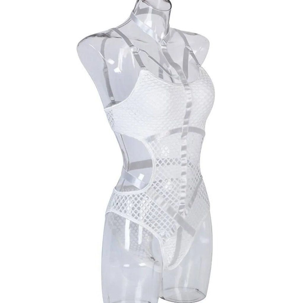 Gothic Fishnet Bodysuits