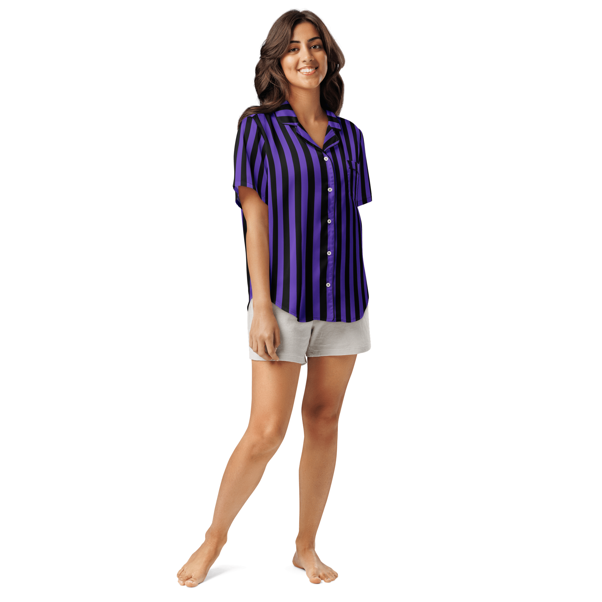 Nevermore Days Silky Pajama Top