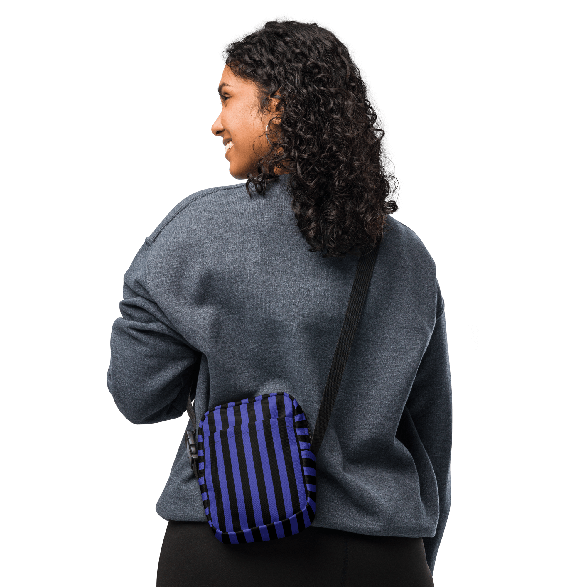 Nevermore Days Striped Crossbody Bag