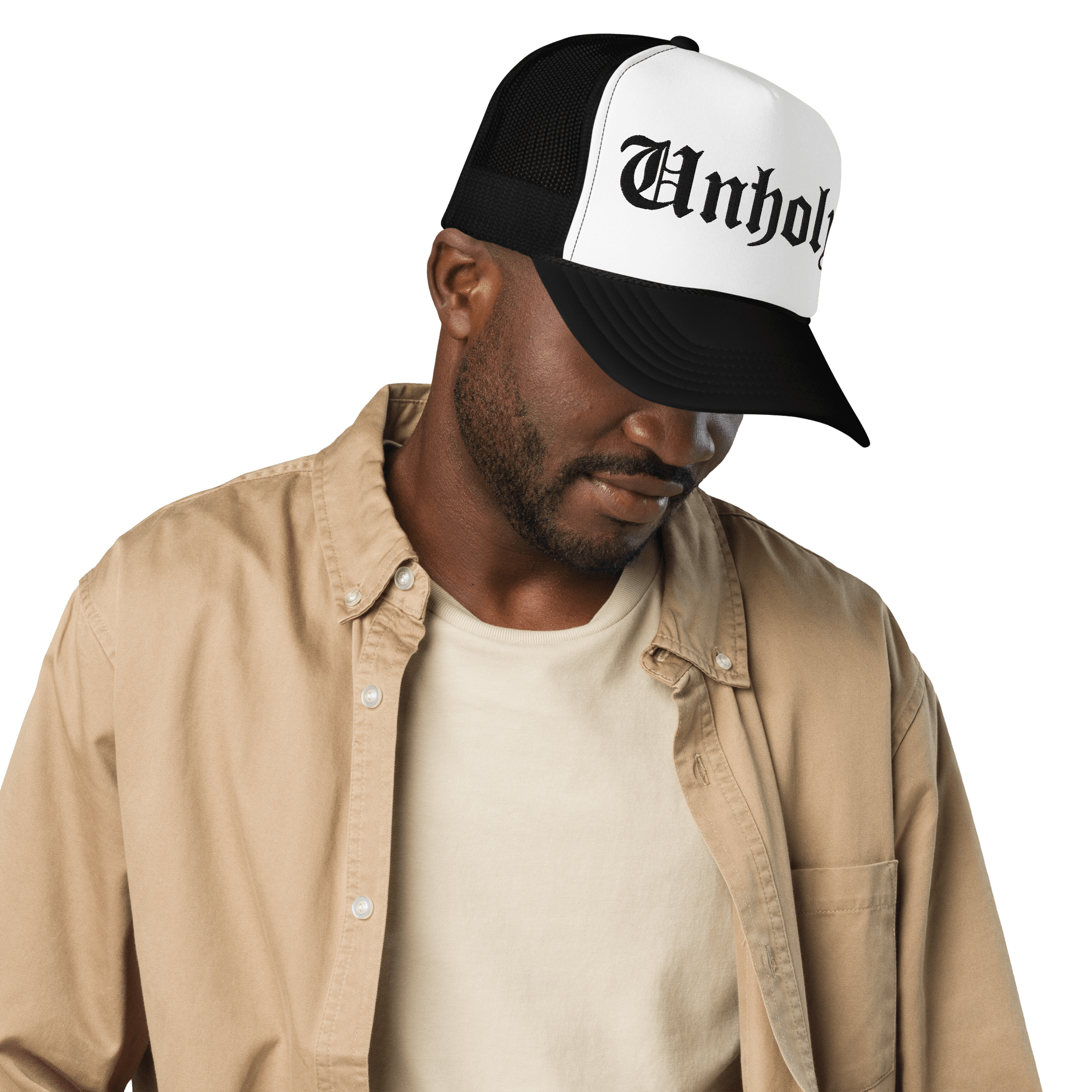 Unholy Embroidered Foam Trucker Hat