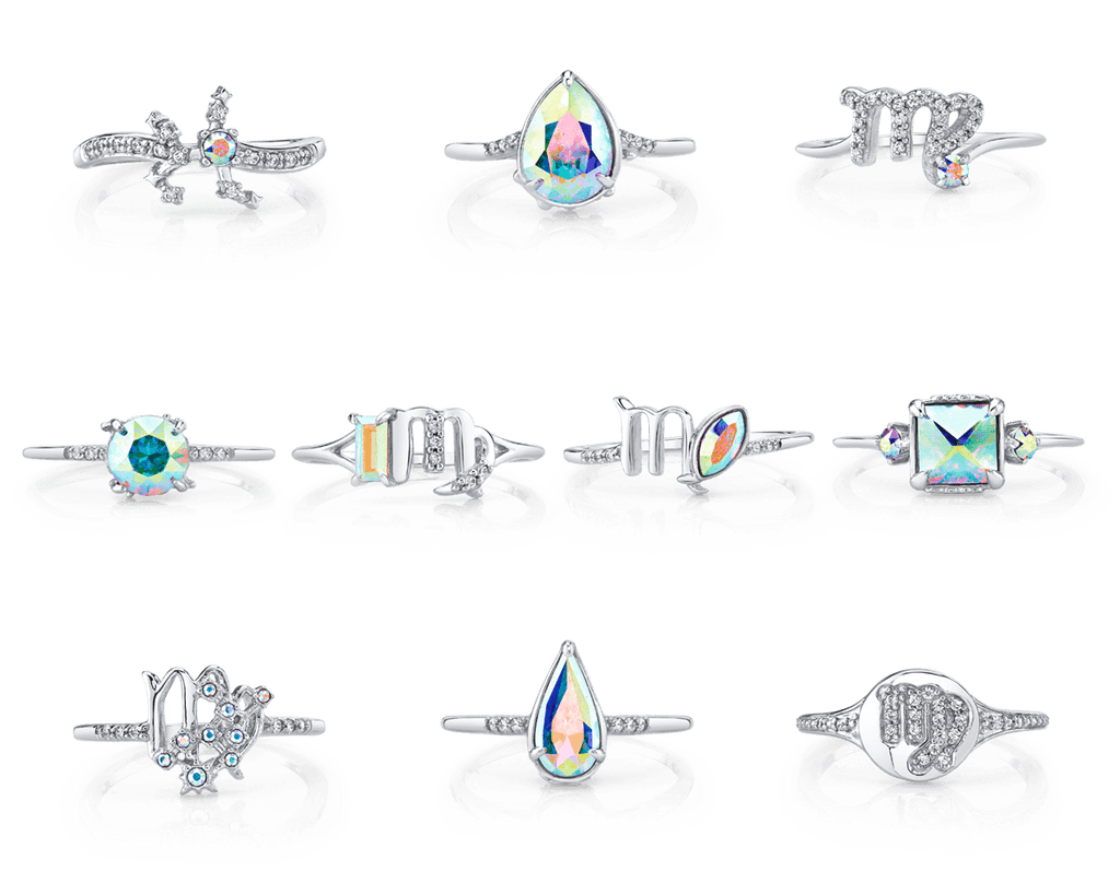Virgo, The Virgin - Jewel Candle